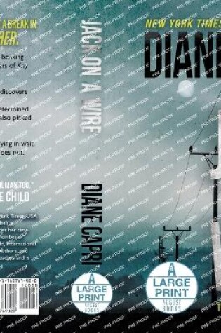 Cover of Jack on a Wire Large Print Hardcover Edition