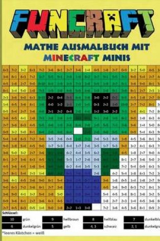 Cover of Funcraft - Mathe Ausmalbuch Minecraft Minis