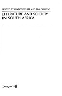 Cover of Literature and Society in South Africa