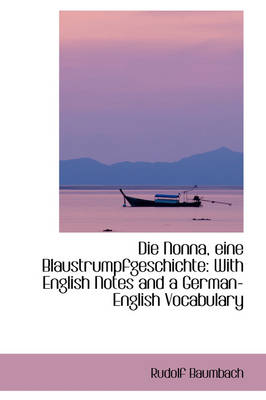 Book cover for Die Nonna, Eine Blaustrumpfgeschichte