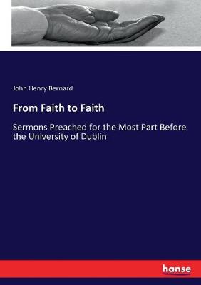 Book cover for From Faith to Faith