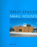 Book cover for Great Spaces Small Houses