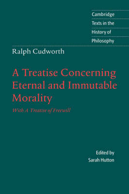 Book cover for Ralph Cudworth: A Treatise Concerning Eternal and Immutable Morality