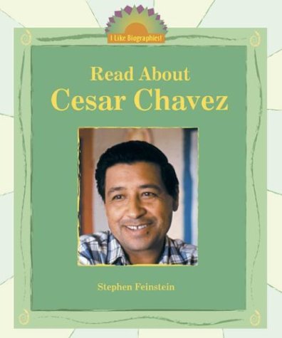 Book cover for Read about Cesar Chavez