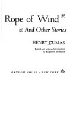 Cover of Rope of Wind and Other Stories