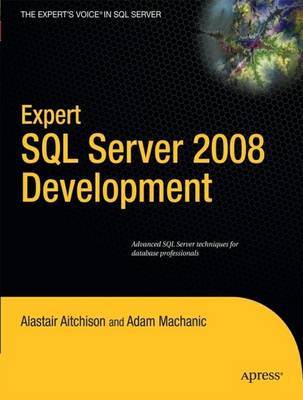 Book cover for Expert SQL Server 2008 Development