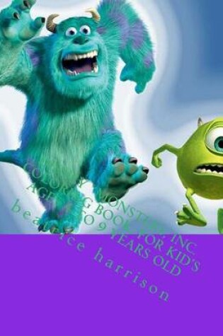 Cover of Disney Monsters, Inc. Coloring Book