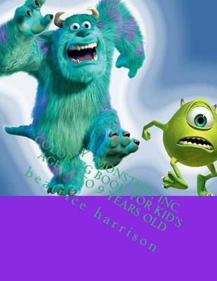 Book cover for Disney Monsters, Inc. Coloring Book