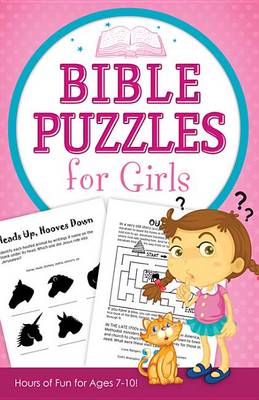 Book cover for Bible Puzzles for Girls