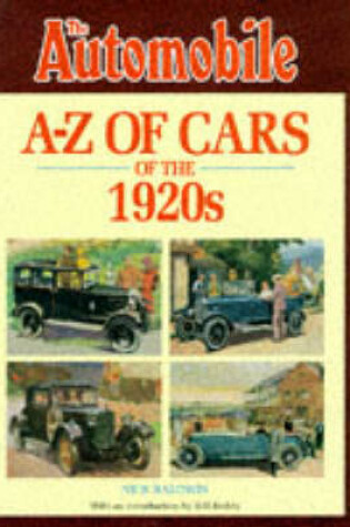 Cover of A-Z of Cars of the 1920s