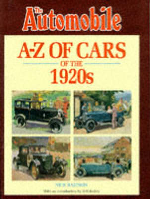 Book cover for A-Z of Cars of the 1920s
