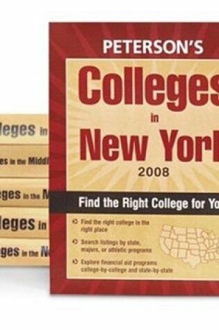 Cover of Regional College Guide Set (6 Vols) 2008