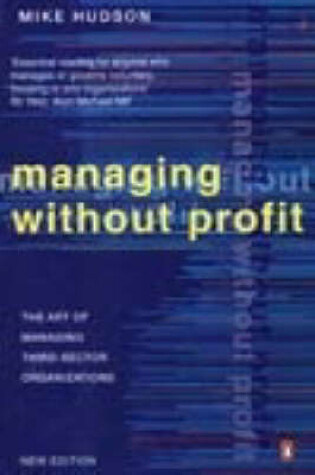 Cover of Managing without Profit