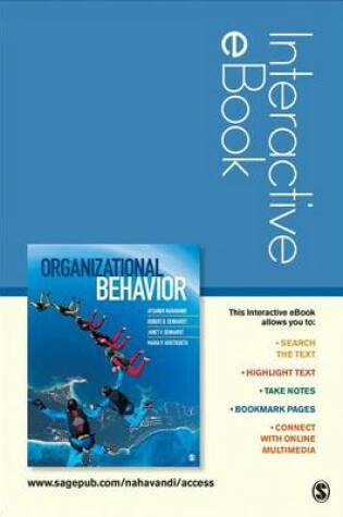 Cover of Organizational Behavior Interactive eBook