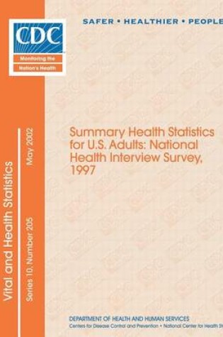 Cover of Vital and Health Statistics Series 10, Number 205