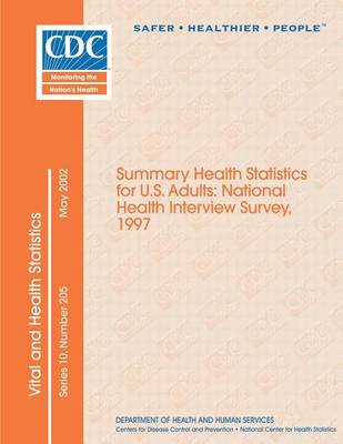 Book cover for Vital and Health Statistics Series 10, Number 205