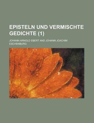 Book cover for Episteln Und Vermischte Gedichte (1 )