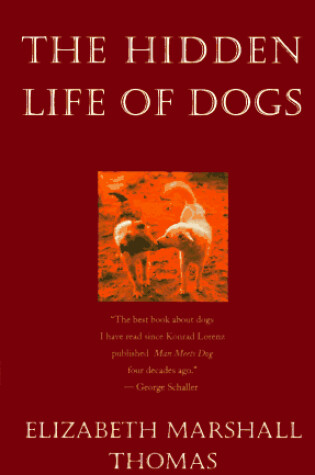 Cover of The Hidden Life of Dogs