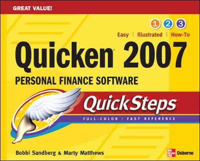 Book cover for QUICKEN 2007 PERSONAL FINANCE SOFTWARE QUICKSTEPS