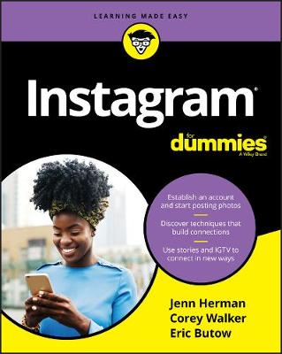 Book cover for Instagram For Dummies