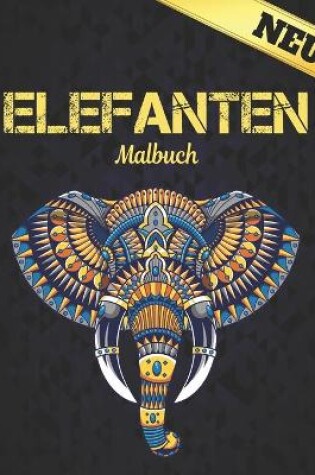 Cover of Malbuch Neu Elefanten