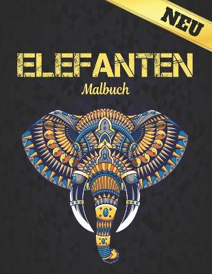 Book cover for Malbuch Neu Elefanten