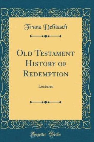 Cover of Old Testament History of Redemption