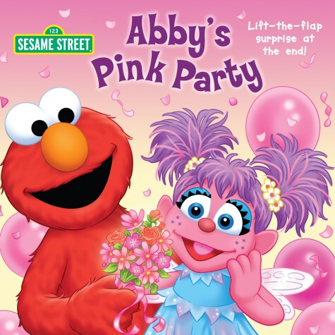 Book cover for Abby's Pink Party (Sesame Street)