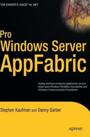 Cover of Pro Windows Server AppFabric