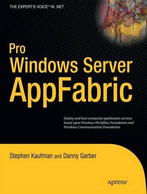 Book cover for Pro Windows Server AppFabric