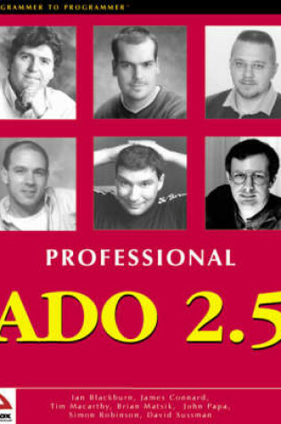 Cover of Professional ADO 2.5 Programming