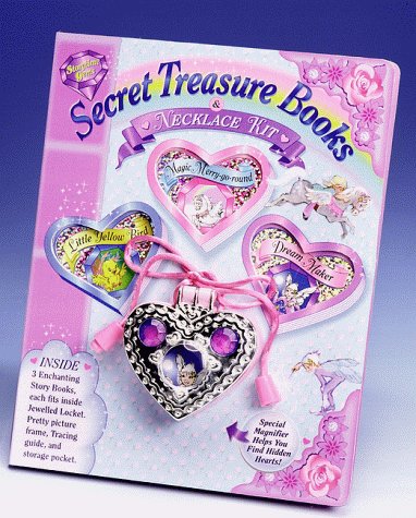 Book cover for Secret Treasure Books & Locket Necklace Set