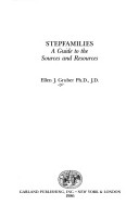 Book cover for Stepfamilies a Guide Res