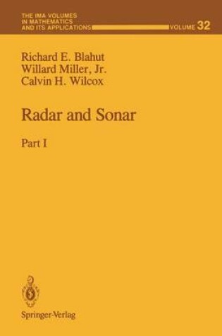 Cover of Radar and Sonar