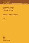 Book cover for Radar and Sonar