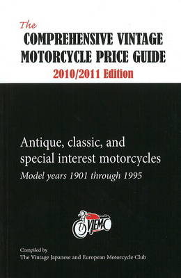 Cover of Comprehensive Vintage Motorcycle Price Guide