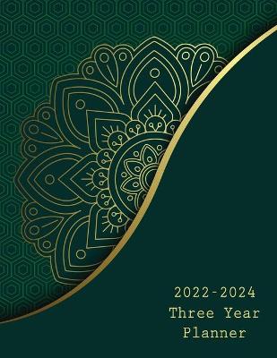 Book cover for 2022-2024 Three Year Planner