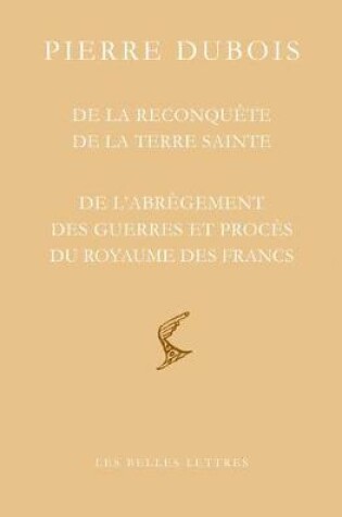 Cover of de la Reconquete de la Terre Sainte