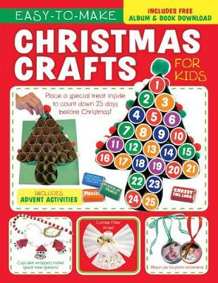 Book cover for Easy-To-Make Christmas Crafts for Kids