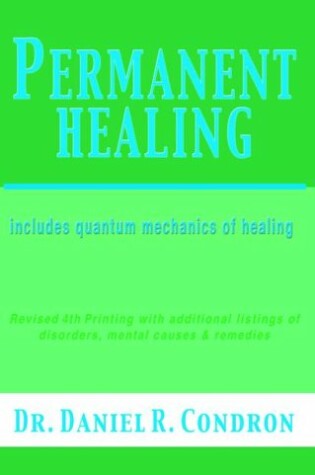 Cover of Permanent Healing