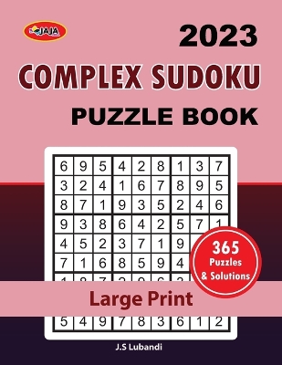 Book cover for 2023 Complex Sudoku