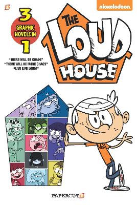 Book cover for The Loud House 3-in-1 Vol. 1