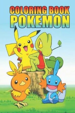 Cover of coloring book pokemon