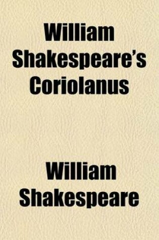 Cover of William Shakespeare's Coriolanus