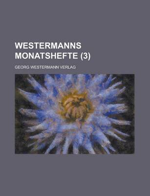 Book cover for Westermanns Monatshefte (3)