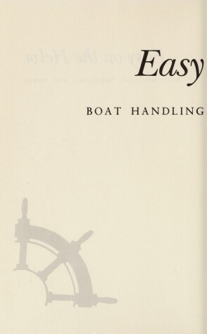 Book cover for Easy on the Helm