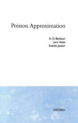 Book cover for Poisson Approximation