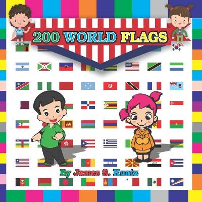 Book cover for 200 World Flags