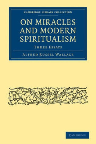 Cover of On Miracles and Modern Spiritualism