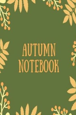 Cover of Autumn Notebook